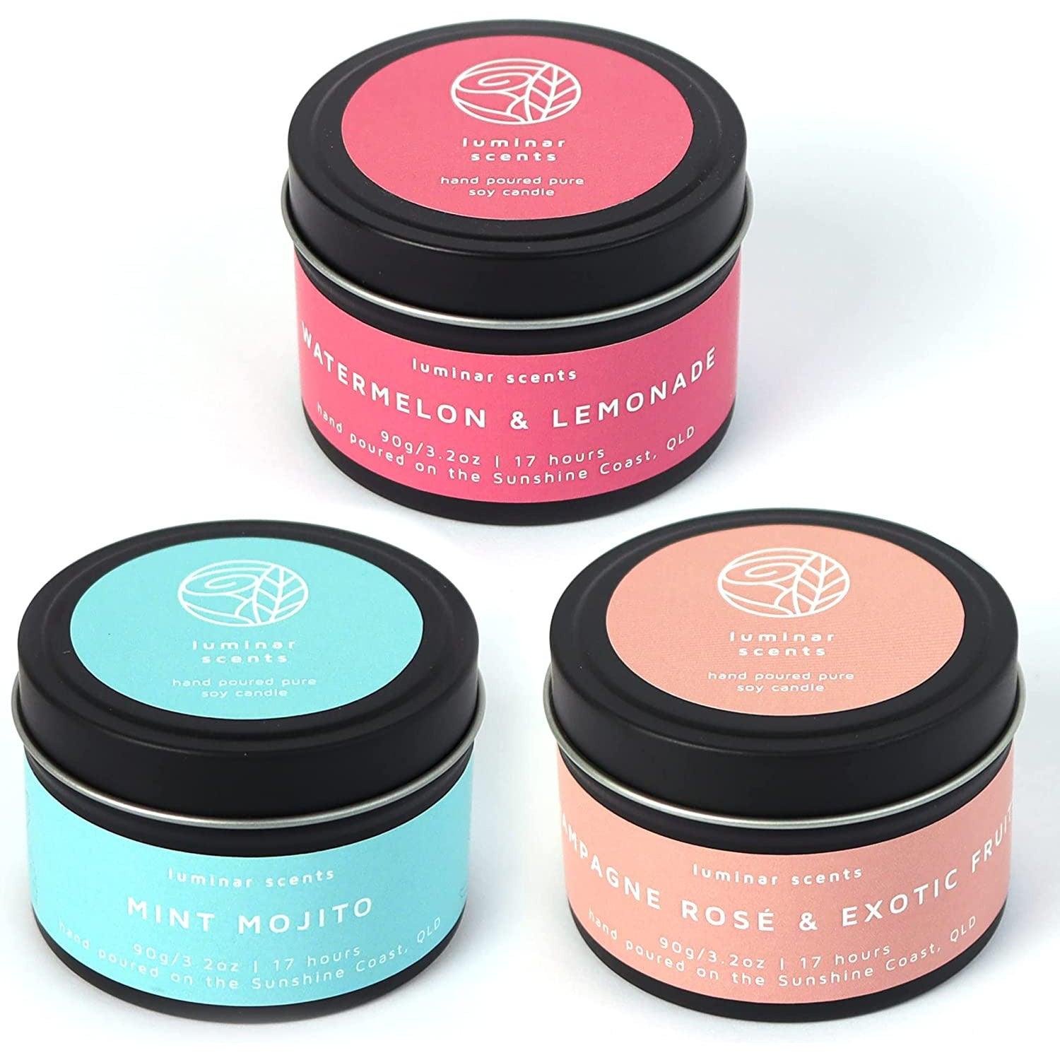 Natural Soy Candle Gift Set Made in Australia