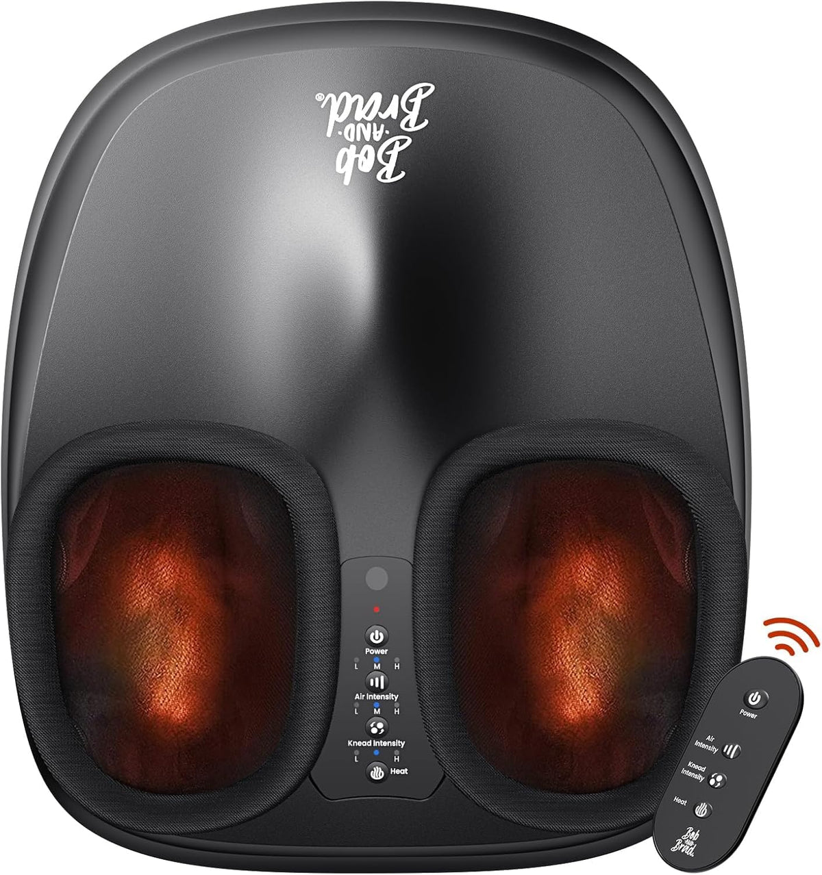 BOB AND BRAD Shiatsu Foot Massager Lite with Heat and Remote