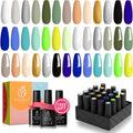 Beetles Gel Nail Polish Kit — 20 Mini Colours with Base & Top Coat