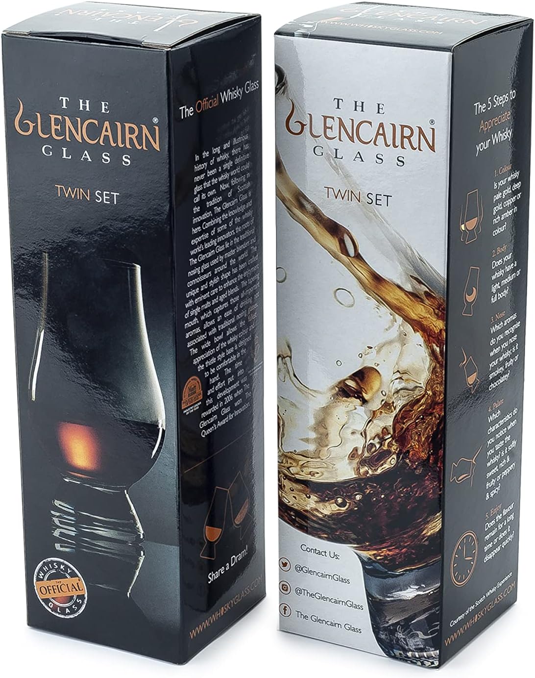 Glencairn Whisky Glass — Twin Pack (170ml)