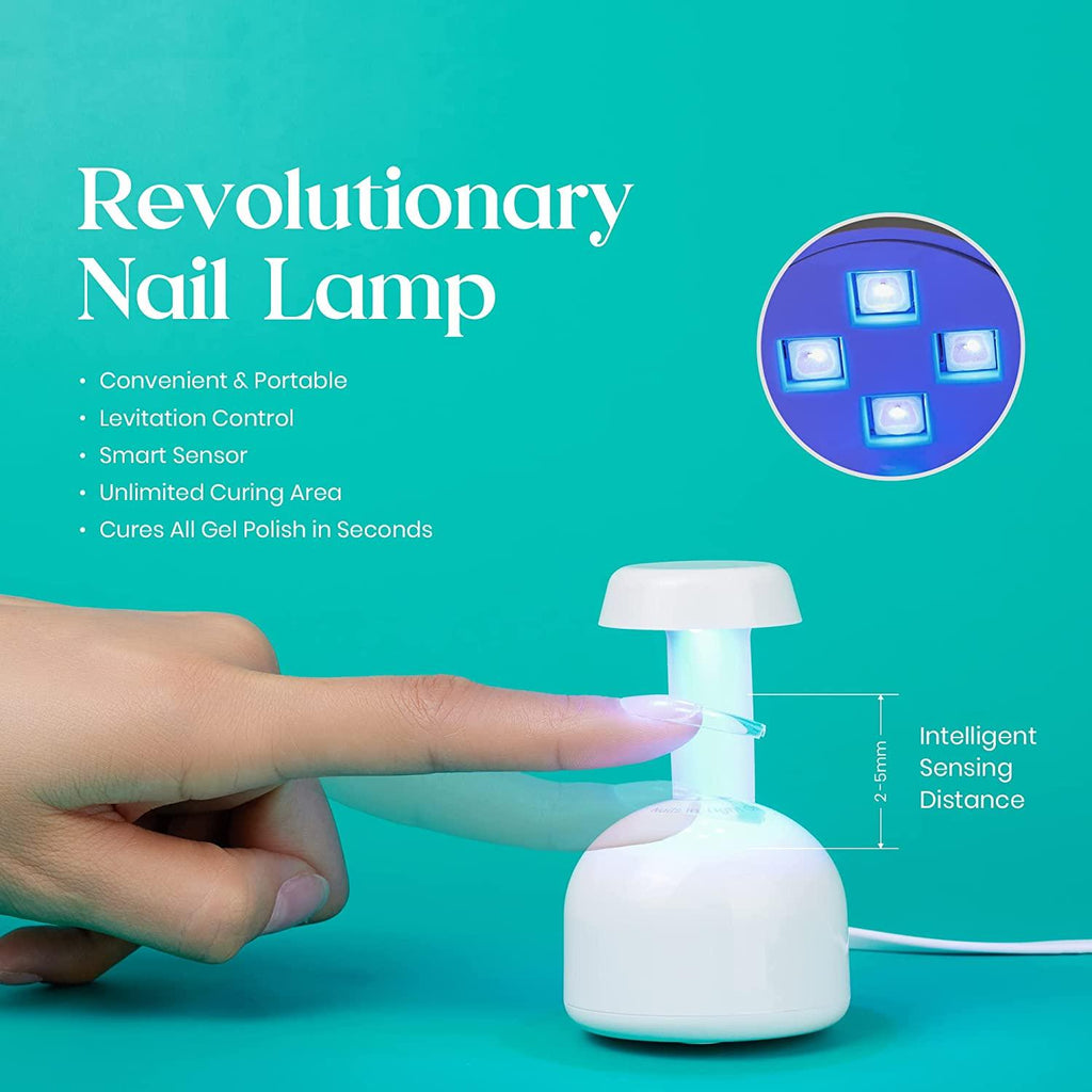 Beetles Nail Tips and Glue Gel Nail Kit