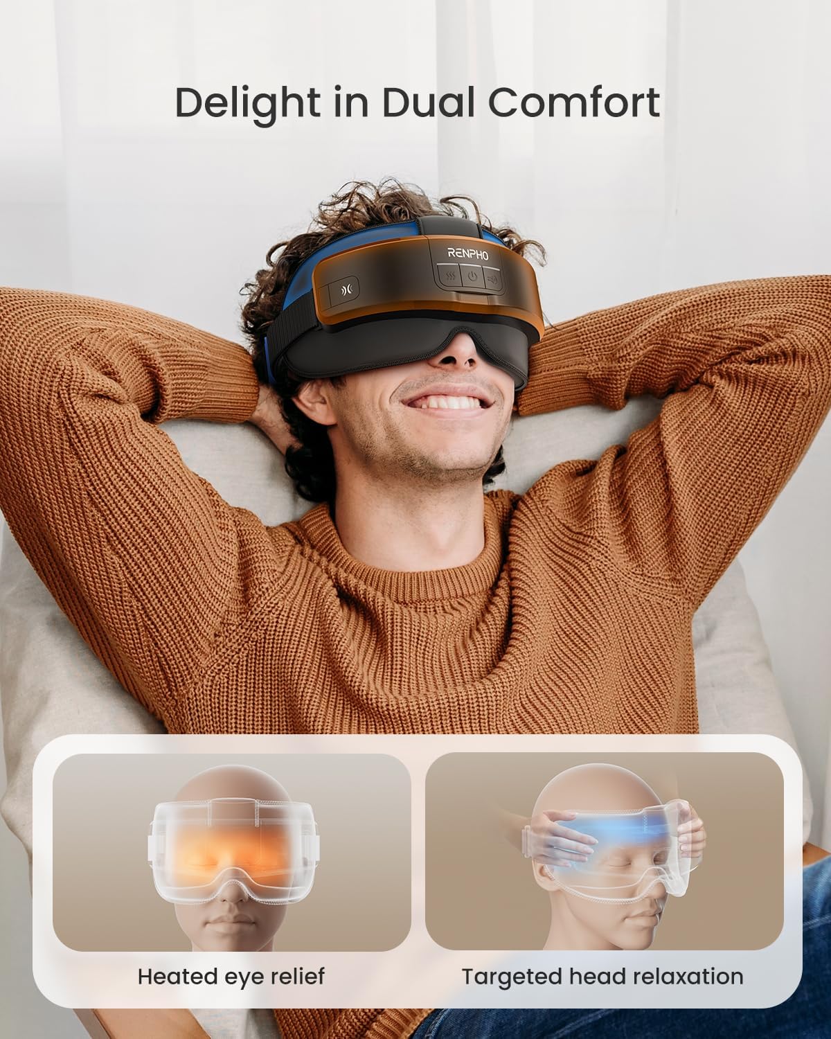 RENPHO Eyeris Masc Head and Eye Massager