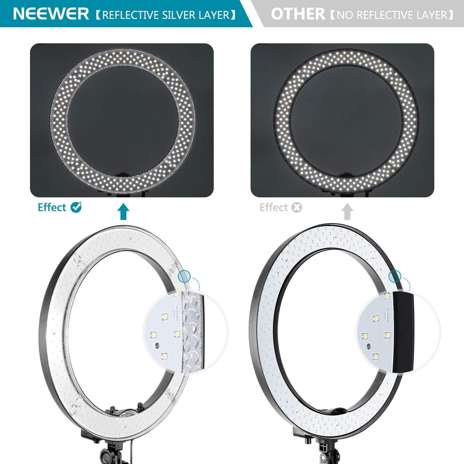 Neewer Camera Photo Video Light Kit: 18 Inches/48 Centimeters Outer 55W