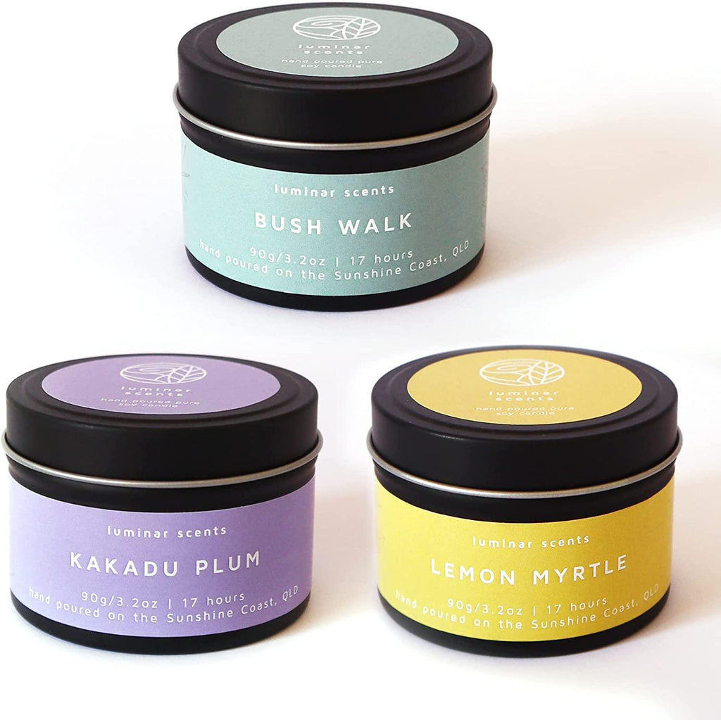 Natural Soy Candle Gift Set Made in Australia
