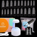 Beetles Nail Tips and Glue Gel Nail Kit