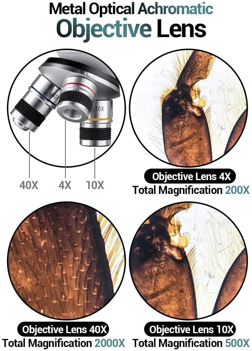 BNISE 100x-2000x Microscope