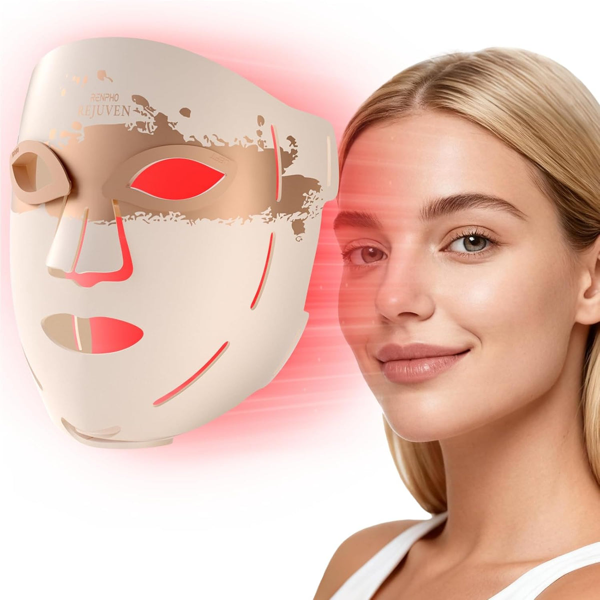 RENPHO Red Light Face Mask