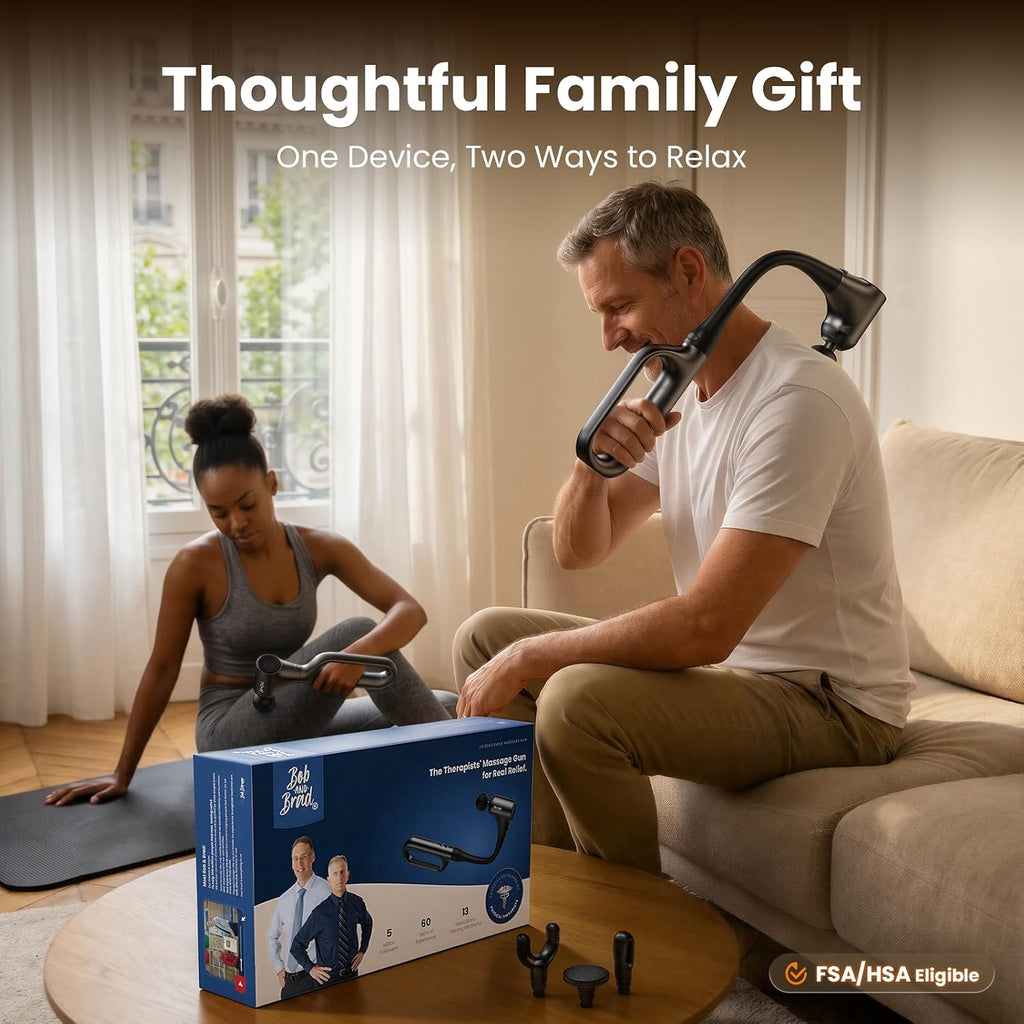 BOB AND BRAD L9 Massage Gun with Detachable Extension Handle