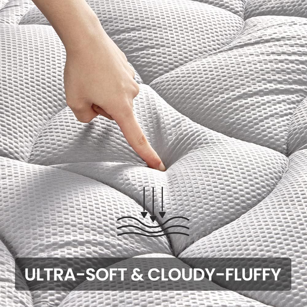 SLEEP ZONE King Size Cooling Mattress Pad