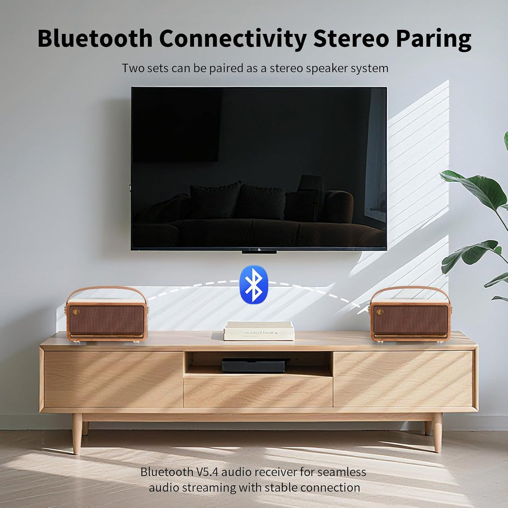Edifier Retro Wood Bluetooth Speaker