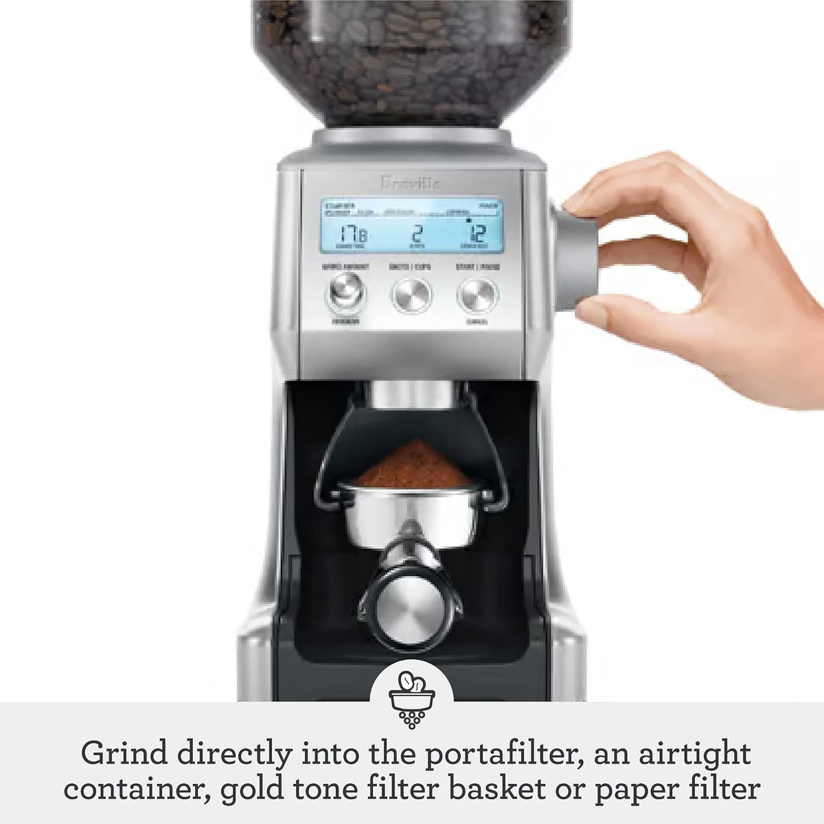 Breville BCG820BSS the Smart Grinder Pro