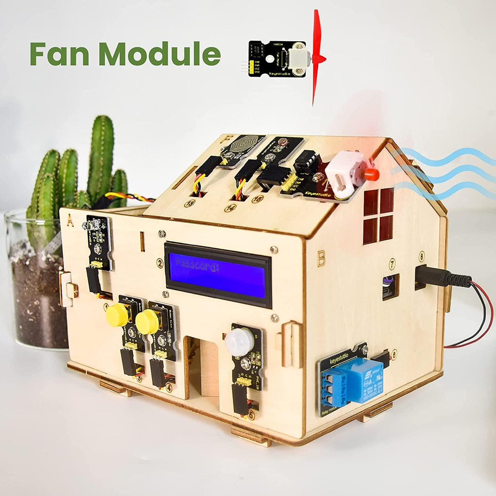 KEYESTUDIO Smart Home Starter Kit for Arduino for Uno R3