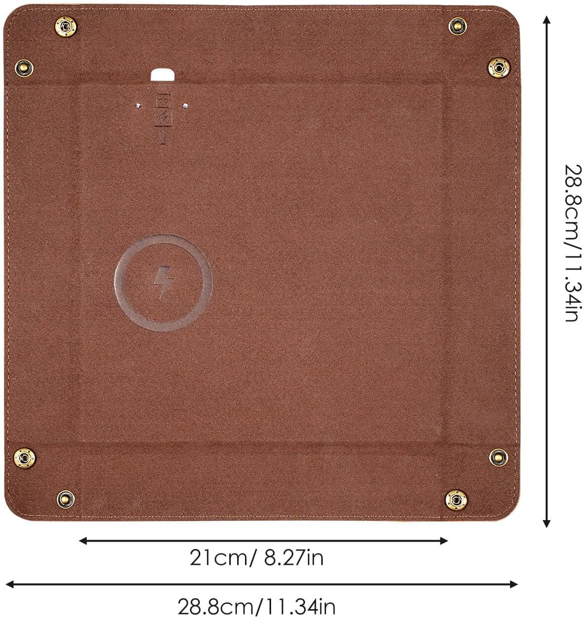 Norwood™ 15W Wireless Charging Valet Tray — Foldable