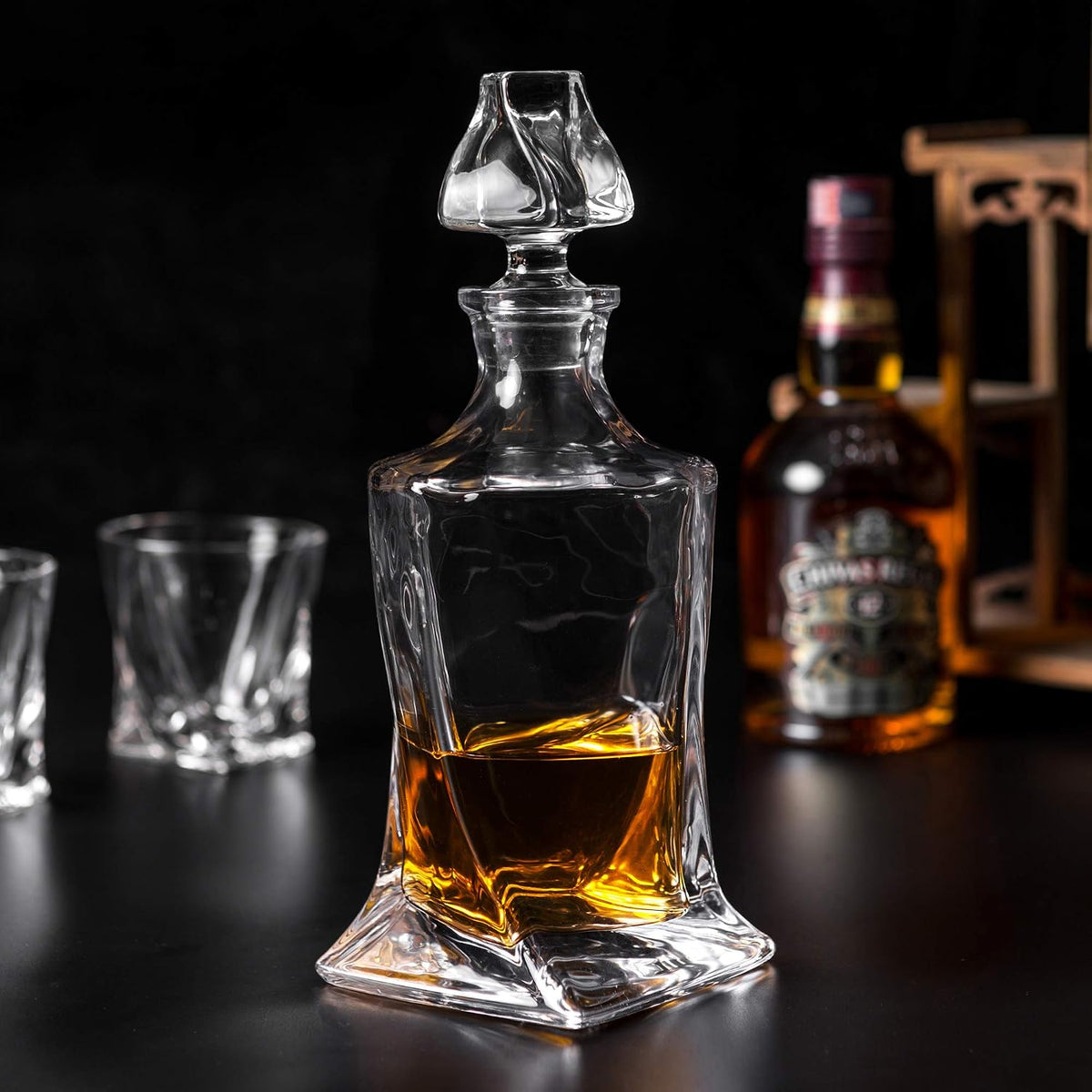 KANARS Whiskey Decanter Set