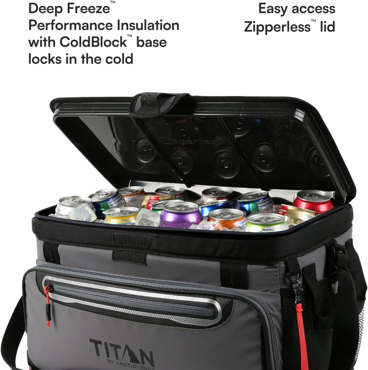 Arctic Zone Titan Deep Freeze Zipperless Hardbody Coolers - 