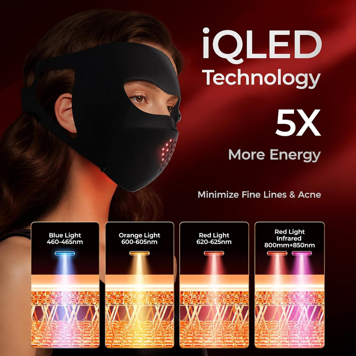 INTEO LED Face Mask