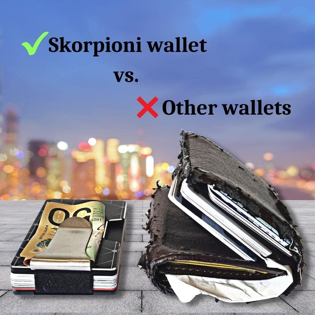 Skorpioni Slim Aluminium Wallet