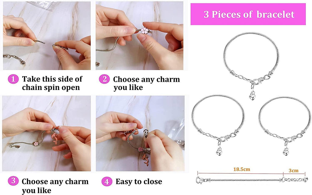 DIY Charm Bracelet Making kit