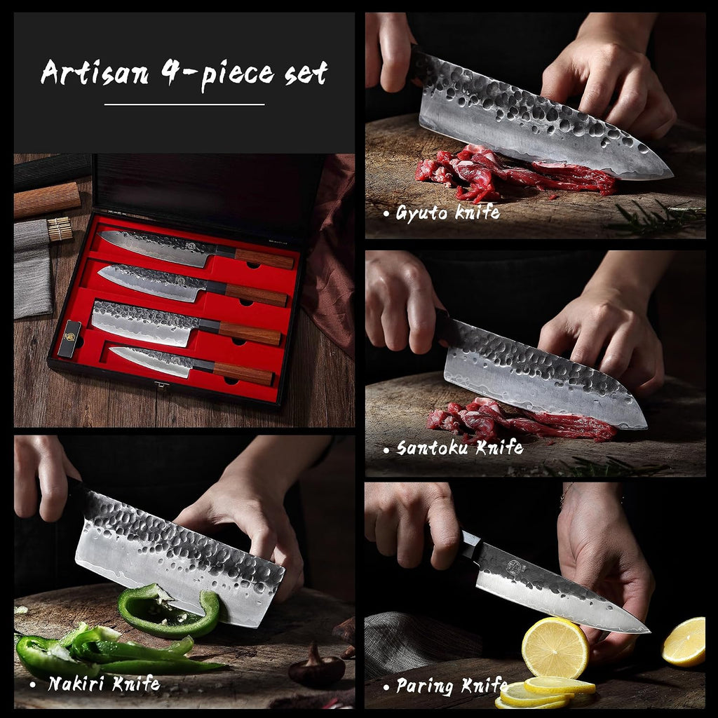 MITSUMOTO SAKARI 4PCS Kitchen Knife Set