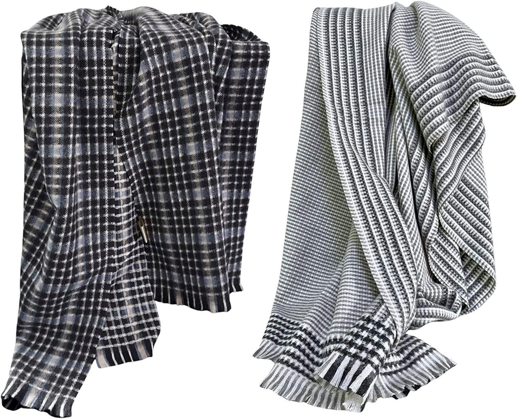 Authentic men's cashmere scarf