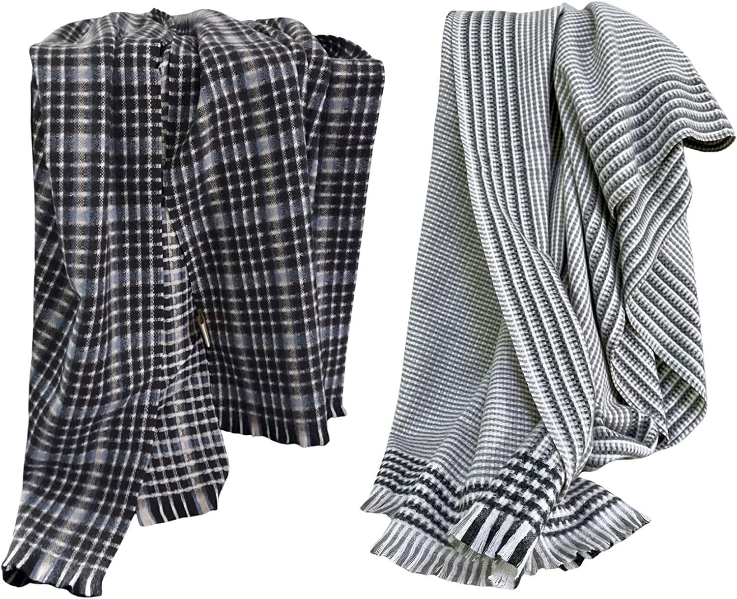 Authentic men's cashmere scarf