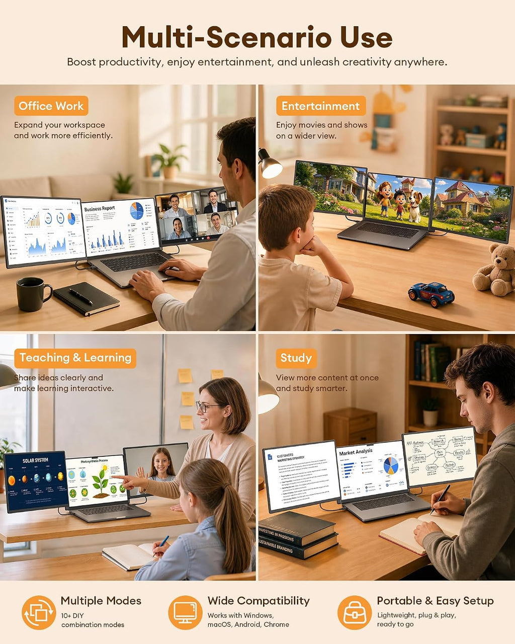 NGTeco Laptop Screen Extender