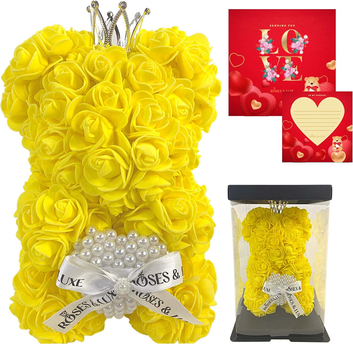 Luxury Rose Bear for Bridal shower