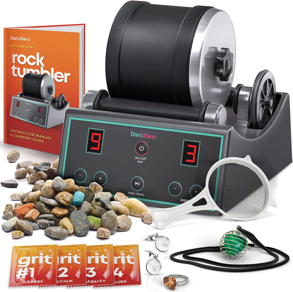 Dan & Darci advanced rock tumbler kit complete
