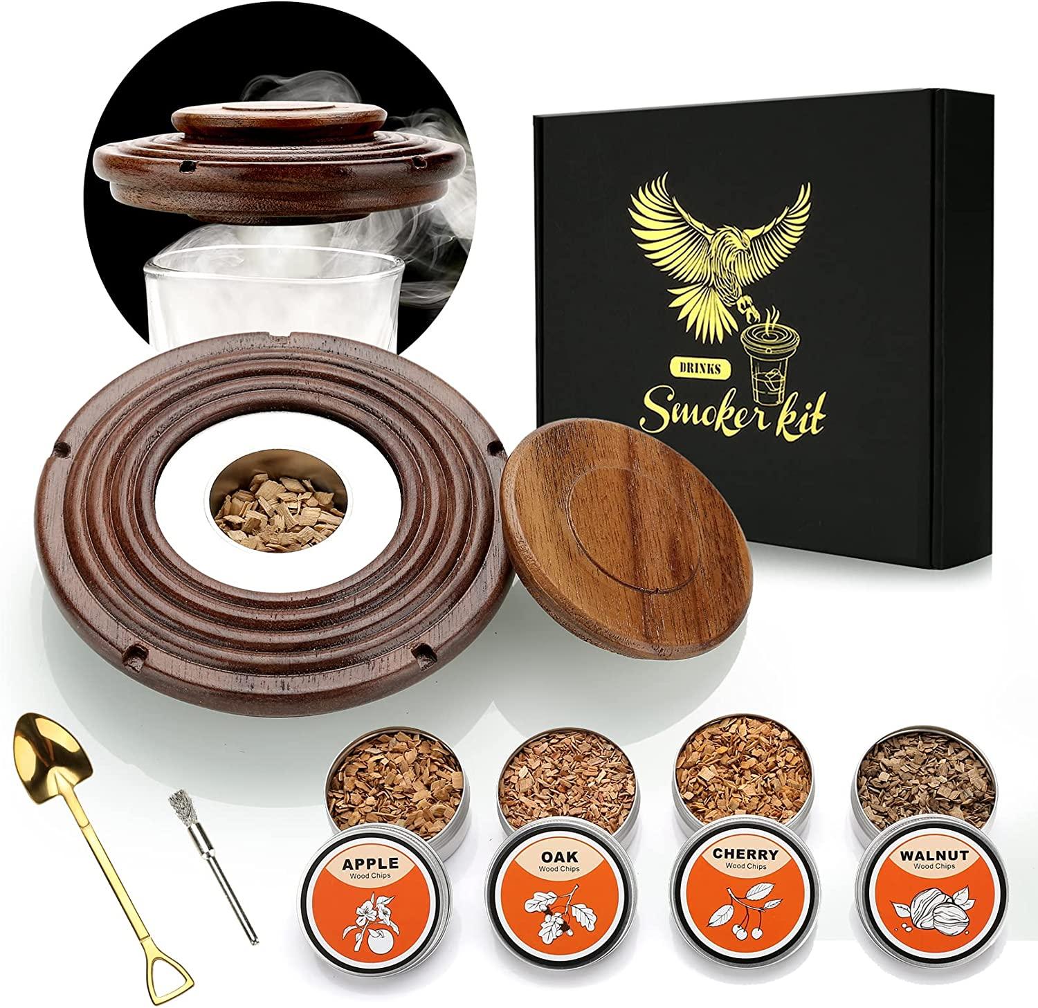Cocktail Smoker Kit with 4 Wood Chips