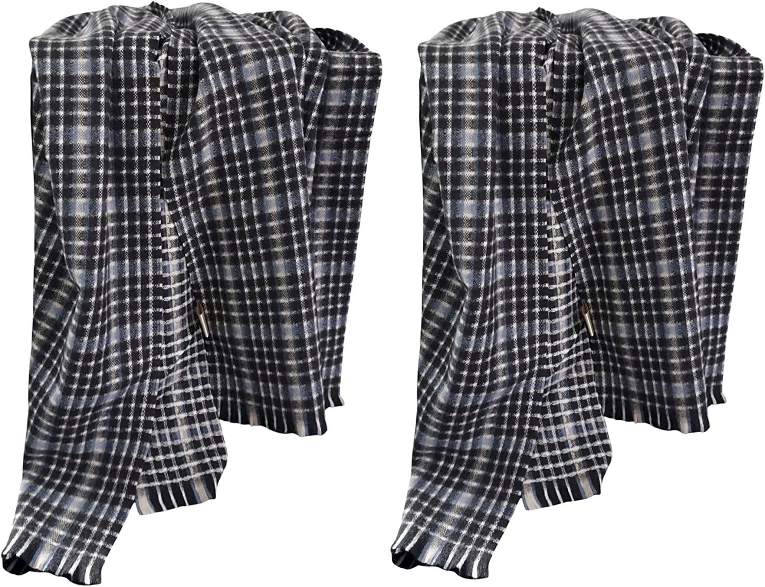 Authentic men's cashmere scarf