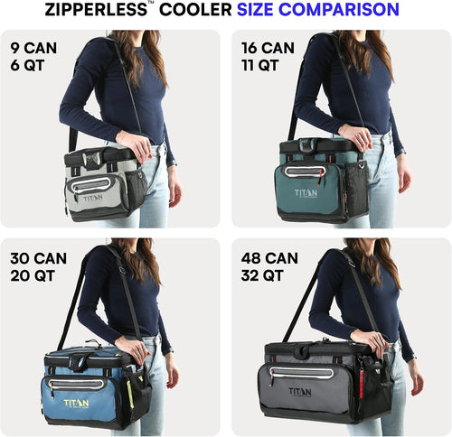 Arctic Zone Titan Deep Freeze Zipperless Hardbody Coolers - 