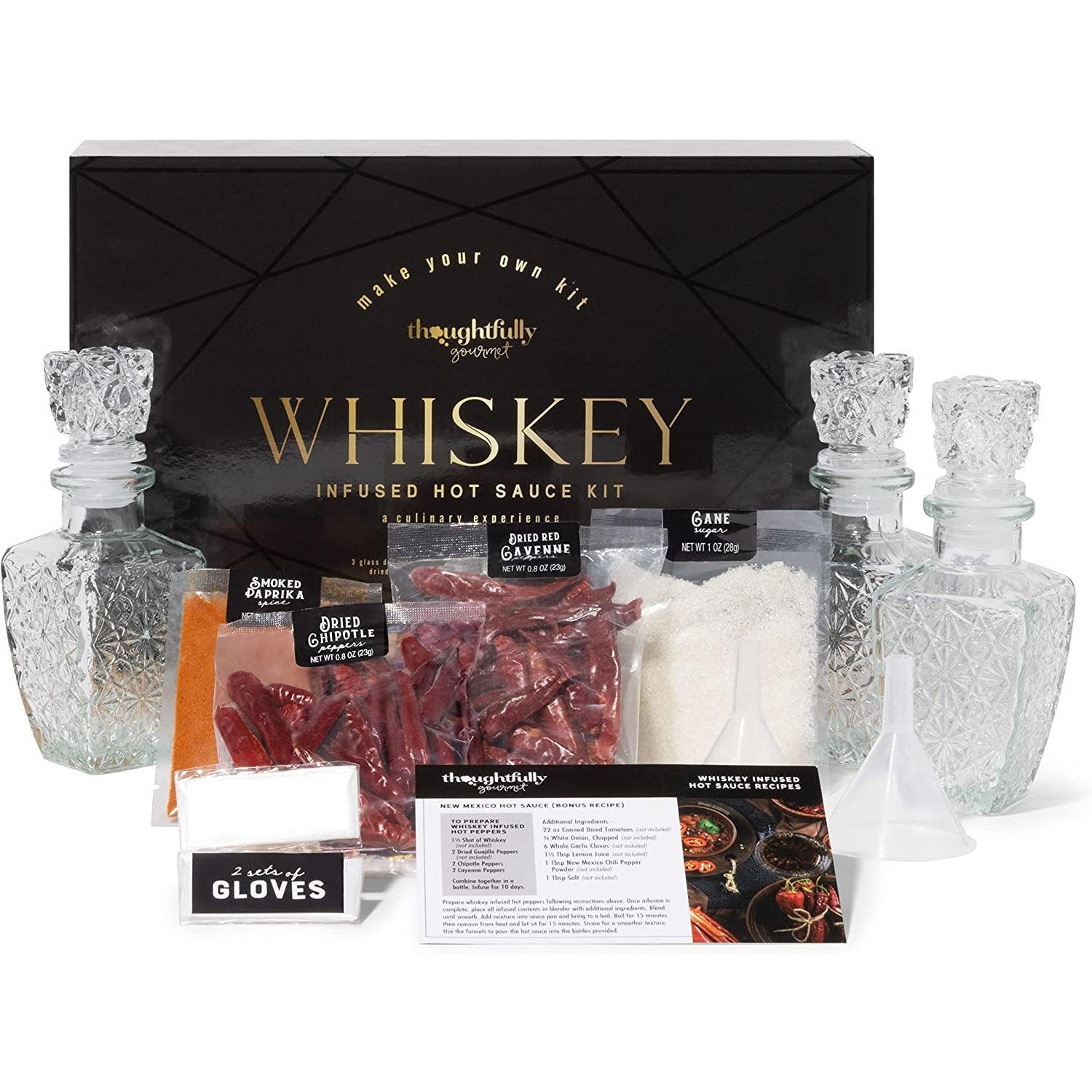 Thoughtfully Gourmet DIY Whiskey-Infused Hot Sauce Kit
