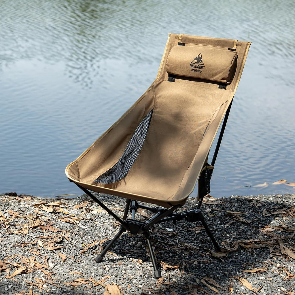 OneTigris Tigerblade High Back Camping Chair with Comfortabl
