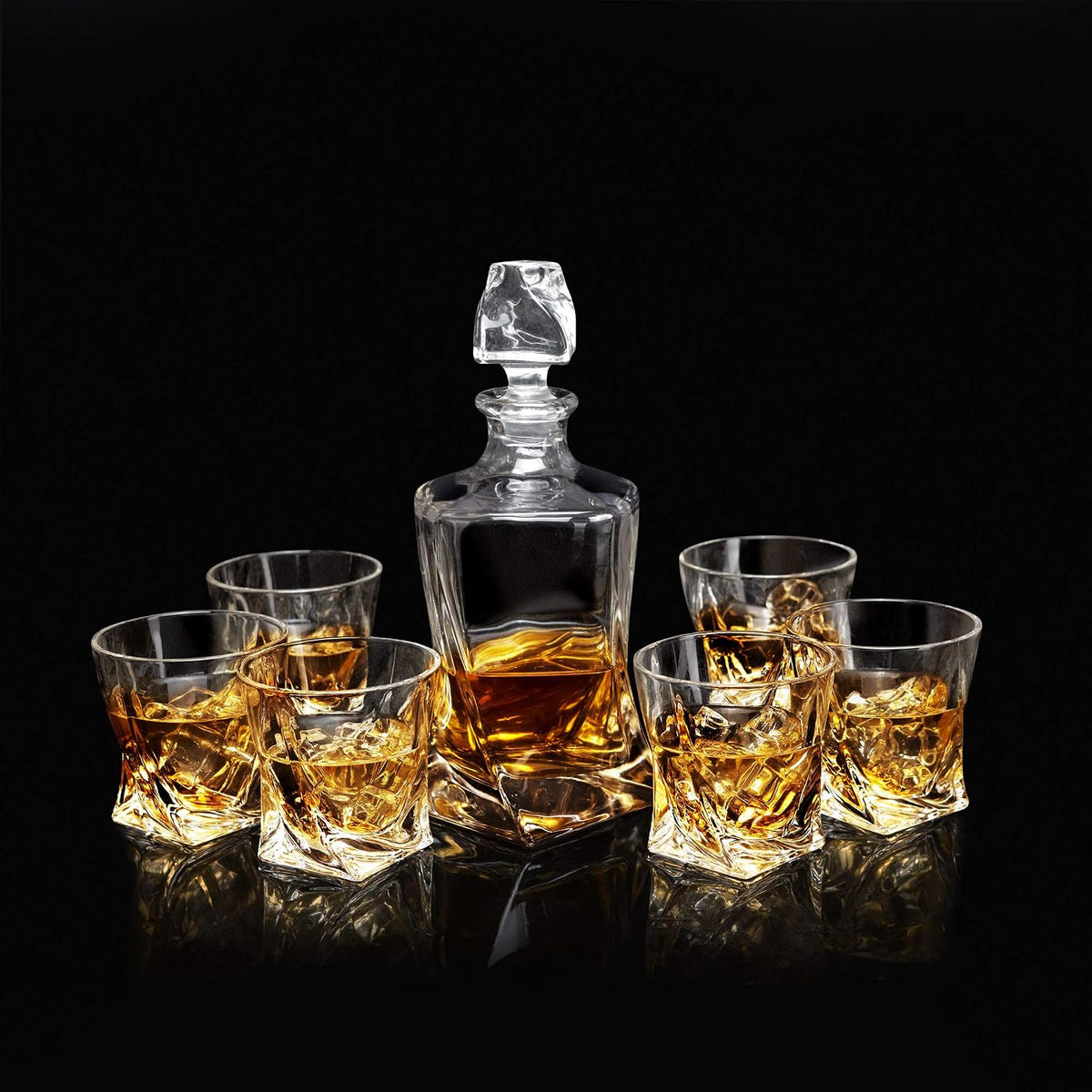 KANARS Whiskey Decanter Set