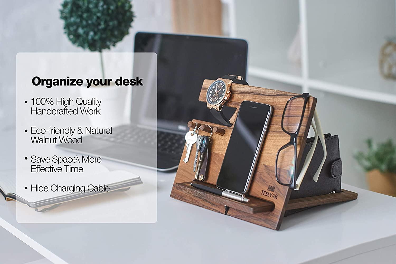 Wood Phone Docking Station