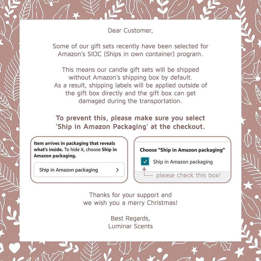 Natural Soy Candle Gift Set Made in Australia
