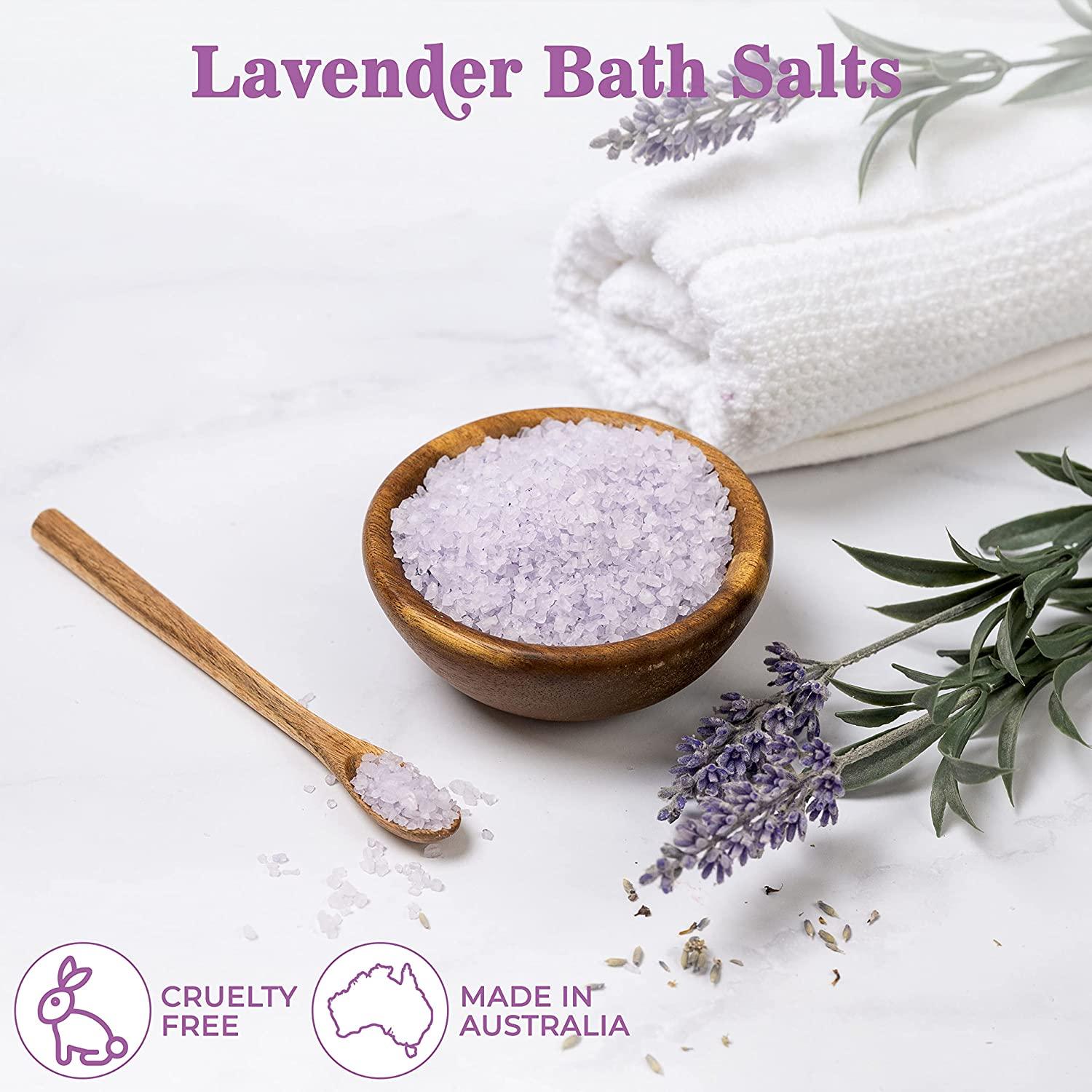 Bath & Body Spa Gift Set — Bath Bombs, Salts & Accessories