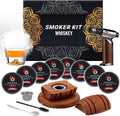 Emberton™ Signature Whisky Smoker Set — 8 Wood Flavours & Smoke Top