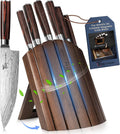 SYOKAMI Knife Set 7 Piece Japanese Style Kitchen Knife Set W