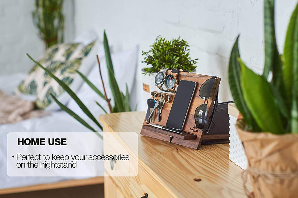 Wood Phone Docking Station