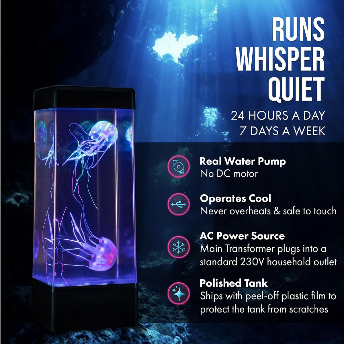 Jinx Luminous Mood Lamp 36cm AC