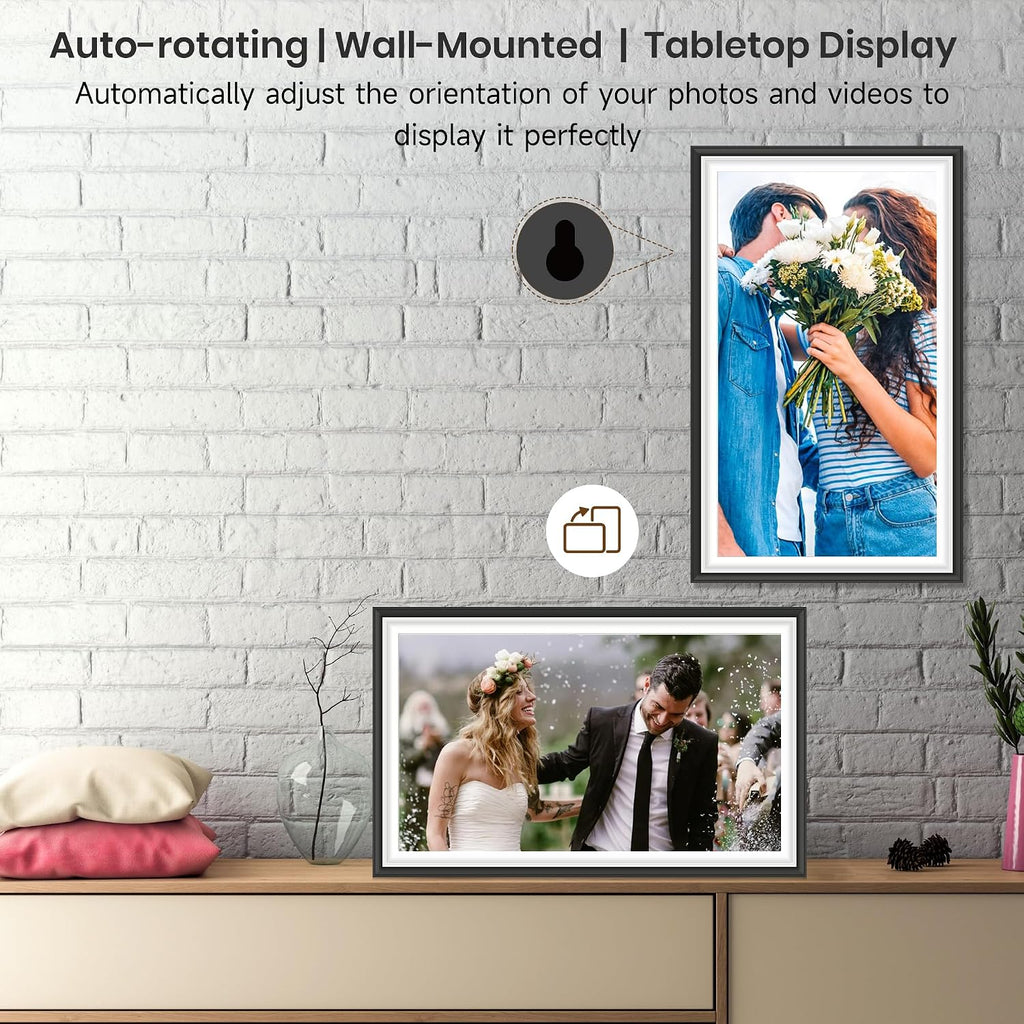 64GB Frameo 15.6" WiFi Digital Photo Frame