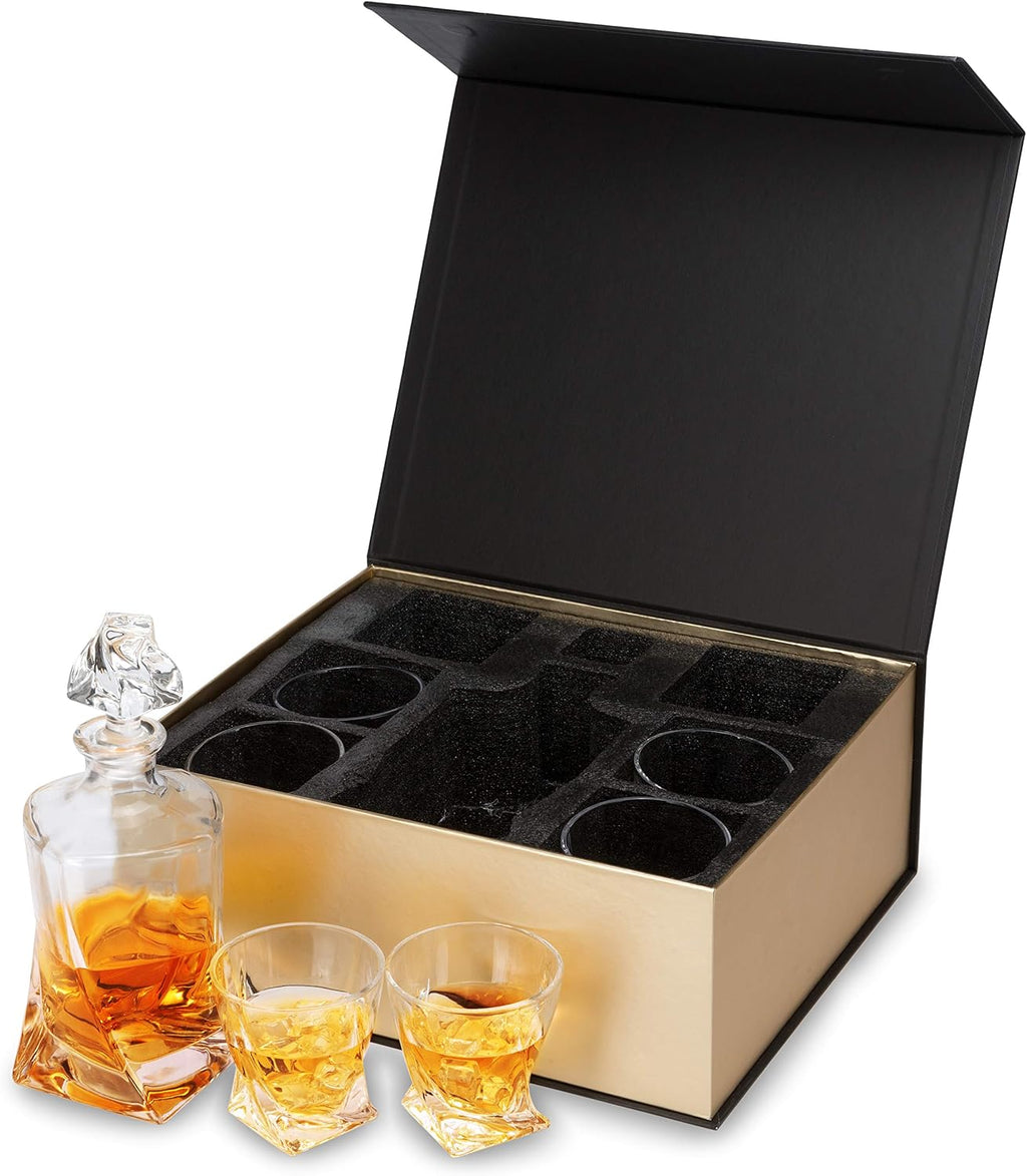 KANARS Whiskey Decanter Set