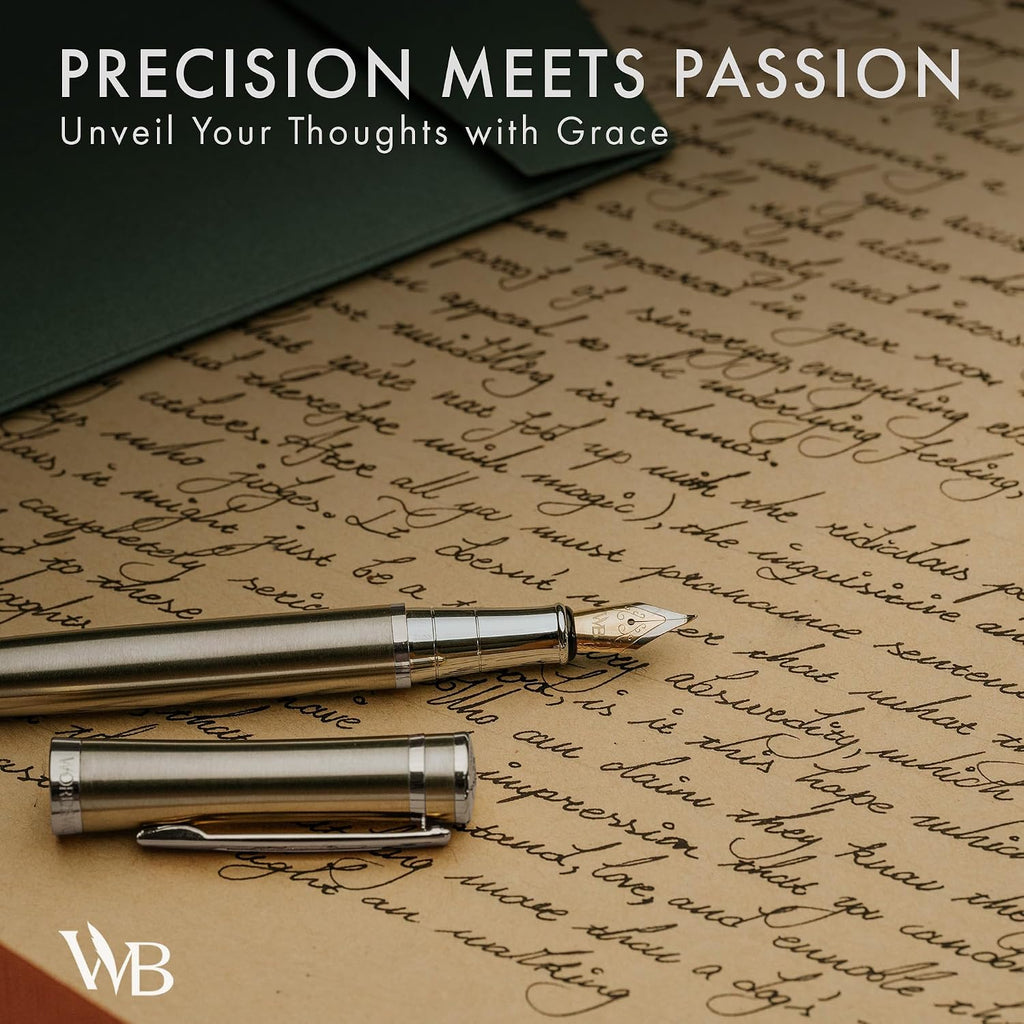 Wordsworth & Black Luxury Fountain Pen Set for Writing