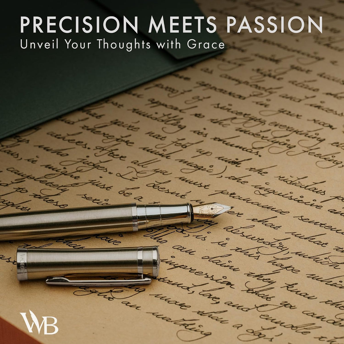 Wordsworth & Black Luxury Fountain Pen Set for Writing