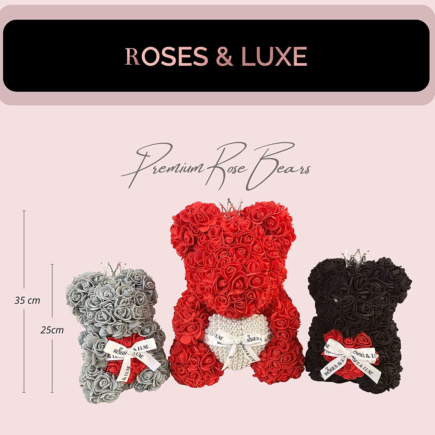 Luxury Rose Bear for Bridal shower