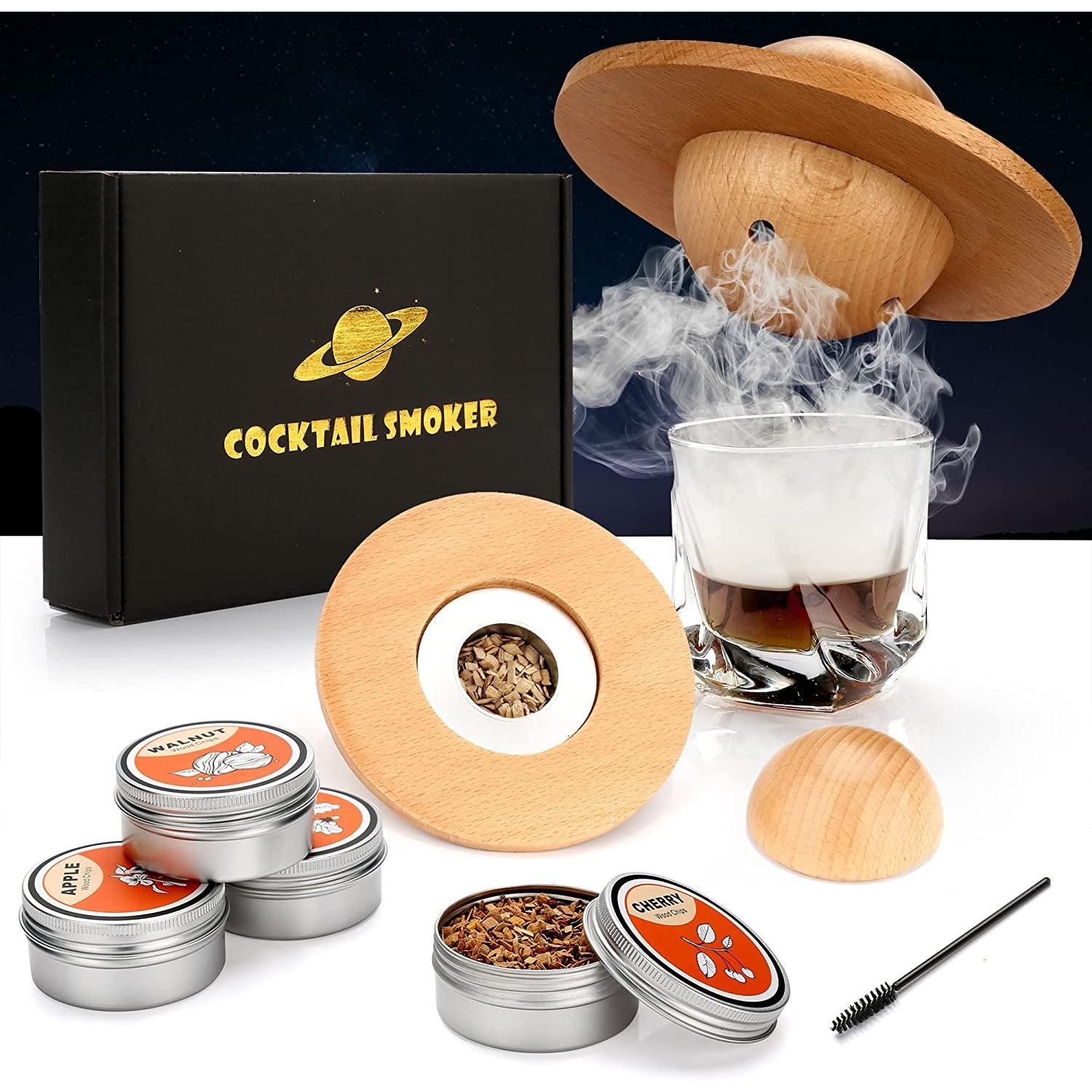 Cocktail Smoker Kit with 4 Wood Chips