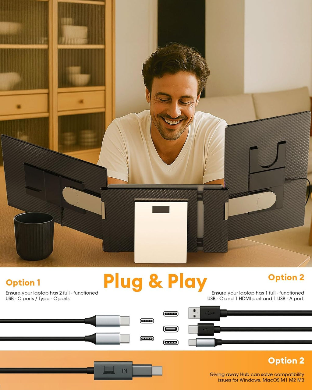 NGTeco Laptop Screen Extender