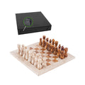 Marble Chess Set 30cm – Red & Travertine