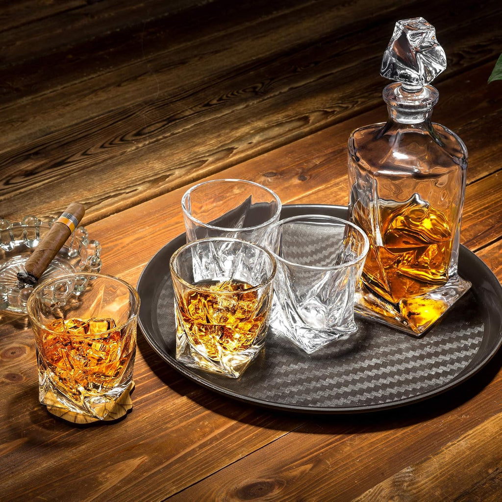 KANARS Whiskey Decanter Set